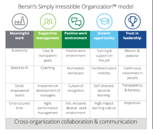 Bersin simply irresistible organization model